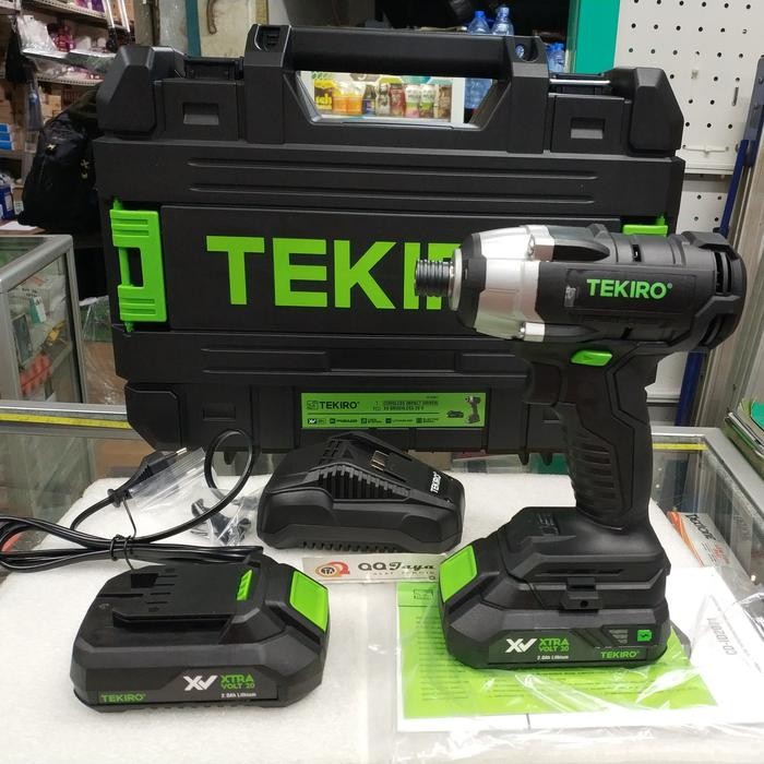 TEKIRO CORDLESS IMPACT DRIVER XV BRUSHLESS 20 V