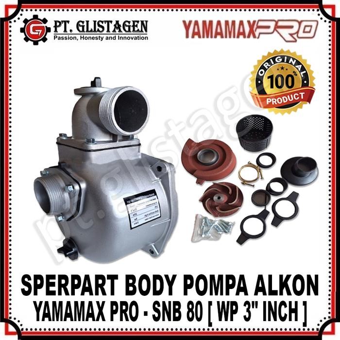 YAMAMAX PRO SNB WP 3" Body Pompa Air Alkon SNB WP 3" Inch WP 80XT