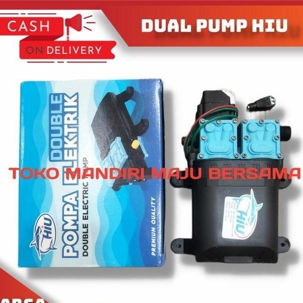 Dinamo Pompa Dc 12v Hiu 12 Lpm 6.8 Bar / Dual Pump Hiu 138 Psi