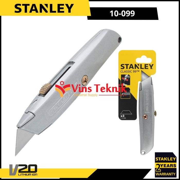 

Pisau cutter cuter potong Retractable Utility Knife STANLEY 10-099