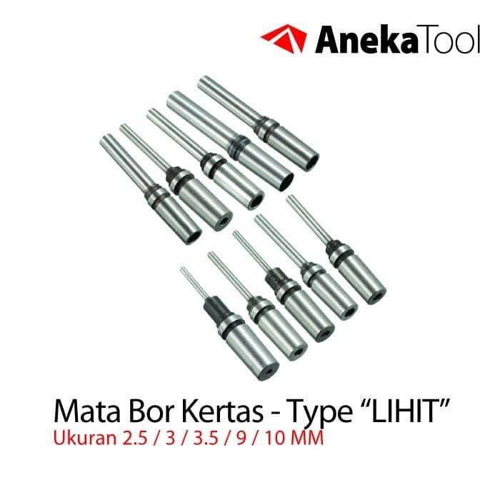 

Mata Bor Kertas Lihit Uk. 2.5-3.5 / 9.0 / 10.00 MM