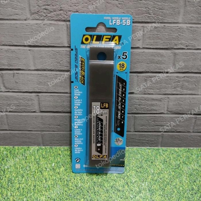 

18mm Spare Blade L-5 (5pcs pack with blister pack) Olfa