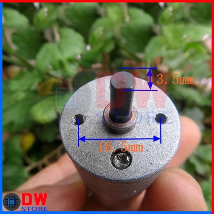 (Expert) Dinamo DC Motor 25GA280 RS-280 Speed Reduction Gearbox Gear