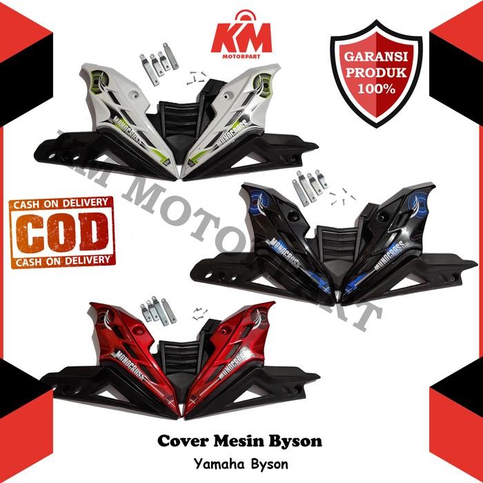 Tutup Engine Byson Cover Mesin Yamaha Byson Model Transformer