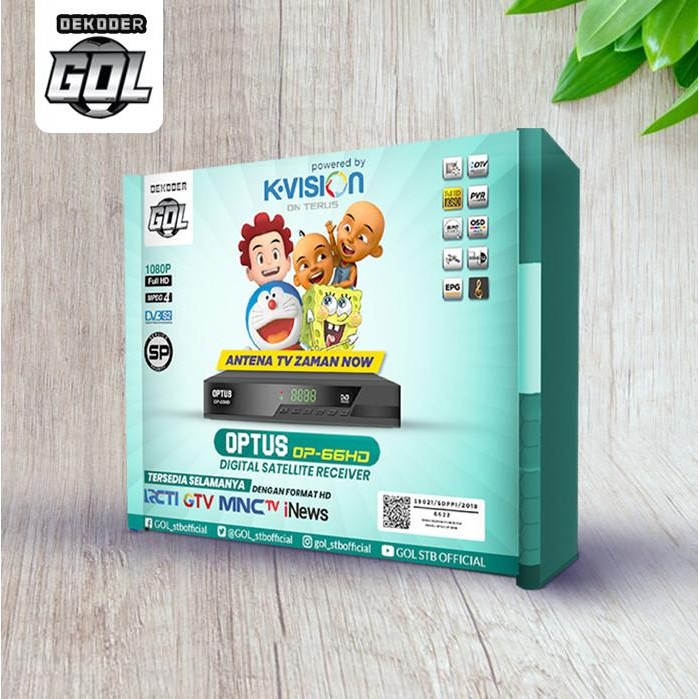 Langsung diproses RECEIVER TV / DIGITAL OPTUS KVISION (MURAH, BERGARANSI)