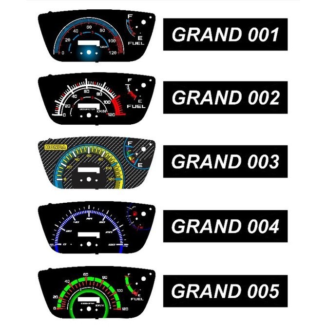 (Expert) Papan Custom Speedometer Astrea Grand