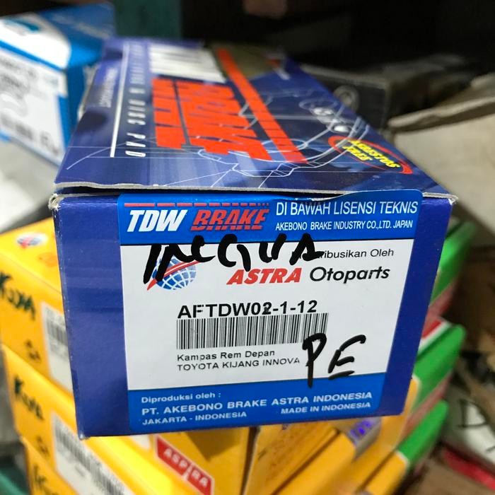 Kampas Rem Toyota Innova/Kampas Rem Depan Innova/Brake Pad Innova
