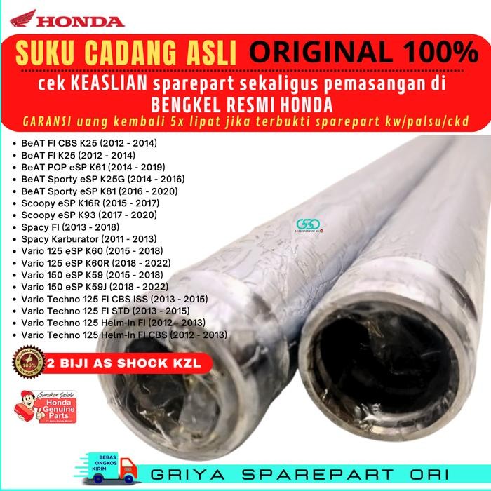 AS Shock depan Beat fi Original AS Shockbreaker depan Vario 150 esp Ori AHM as shock Vario 125