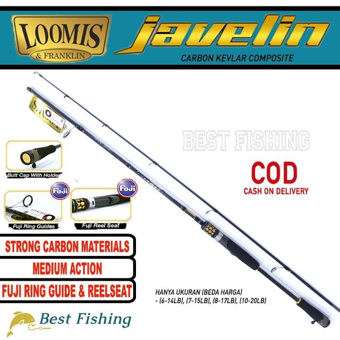 Joran Pancing Loomis Javelin I Dan Javelin Ii Carbon 180Cm Full Fuji