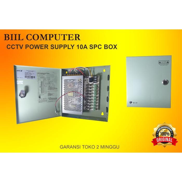 Cctv Power Supply 10A Spc Box