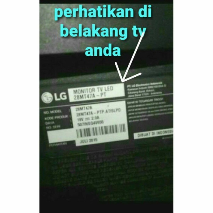 (Expert) KAKI TV LG 28MT47A 28MT47