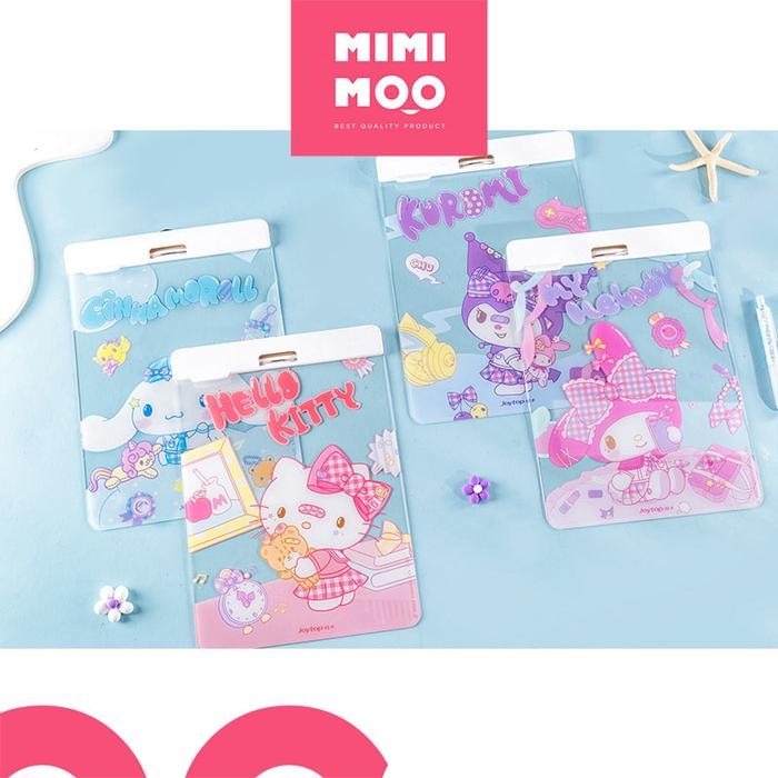 

Product Laris Mimimoo Papan Ujian Alat Tulis Anak Sanrio Cinnamoroll Kuromi