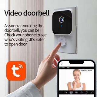 Doorbell Cctv Tuya Y8 / Kamera Bel Nirkabel Wifi Anti Maling / Kamera Bell Cctv Tuya