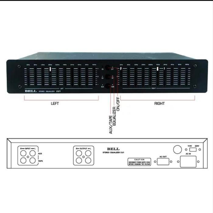 Box Bell Equalizer 20Ch E21