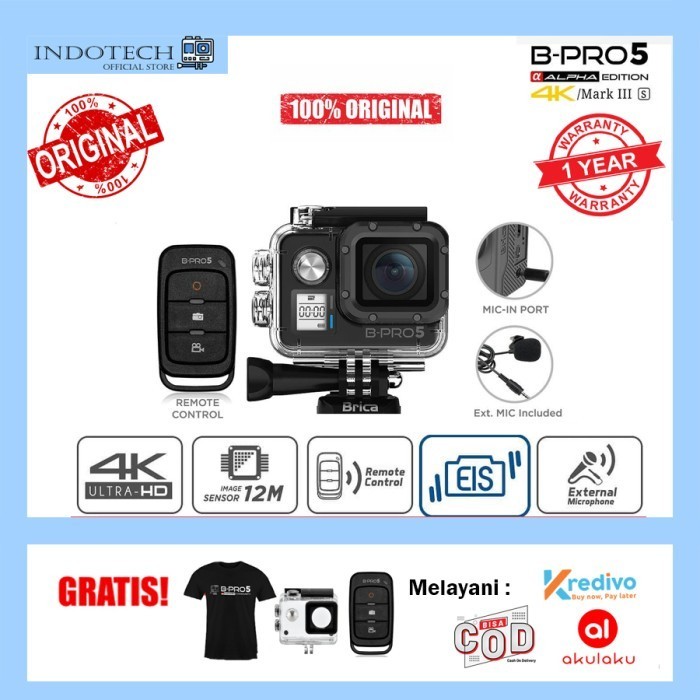 [Expert] Brica BPro 5 Alpha Edition 4K Mark III S - AE3S - Black - Seri EIS