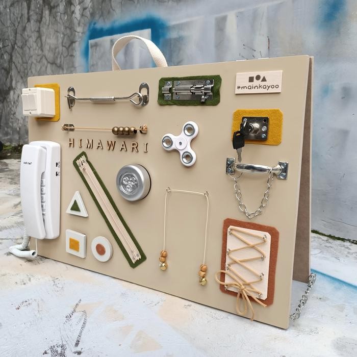 

Ready Stock Papan Main - Custom Double Busy Board 40X60