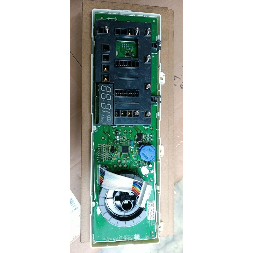MODUL TOMBOL DISPLAY EBR82683071 MESIN CUCI FRONT LOAD LG FM1208N3W TERLARIS