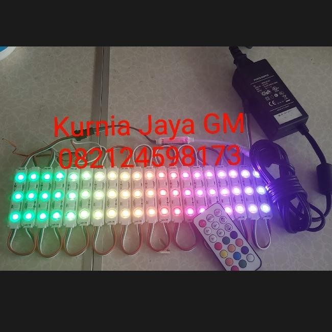 MODUL SAMSUNG LED RGB FULL COLOUR RUNNING 300MODE IC PINTAR KOMPLIT