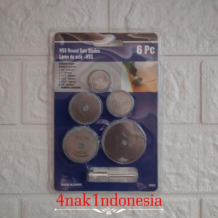 PREMIUM MATA BOR GERGAJI MINI Gerinda Potong Set @6pcs