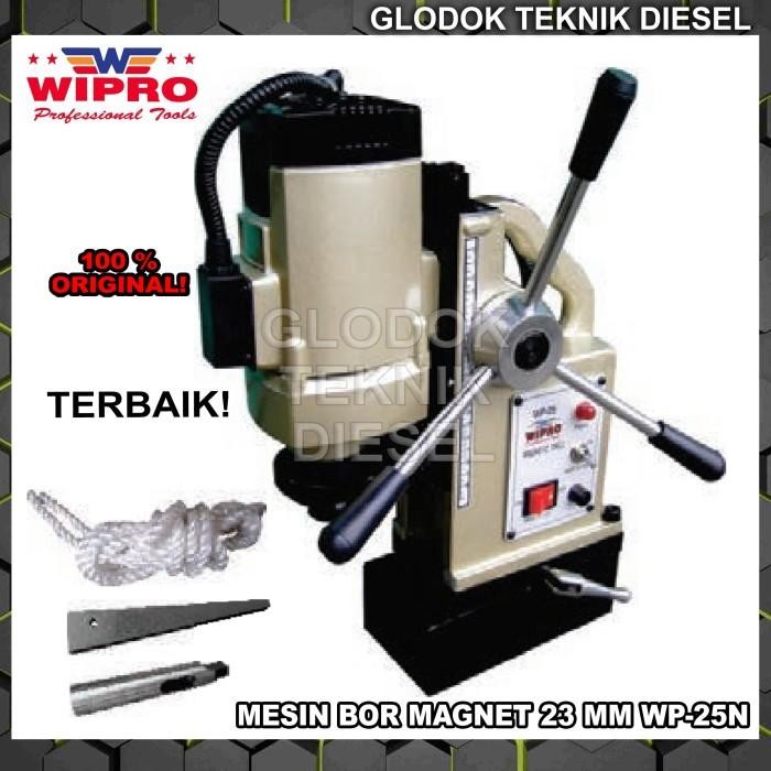 PREMIUM Wipro Mesin Bor Magnet 23 mm Magnetic Bor Drill WP-25N WP25N WP 25 N