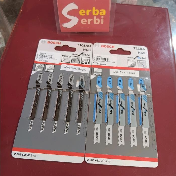 PREMIUM (/PCS MATA JIGSAW BOSCH) Mata jigsaw gergaji kayu triplek Bosch