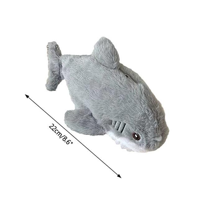 

Cute Fluffy Animal Shark Penguin Plush Doll Pencil Case / Pen Pouch Tempat pensil / kosmetik /