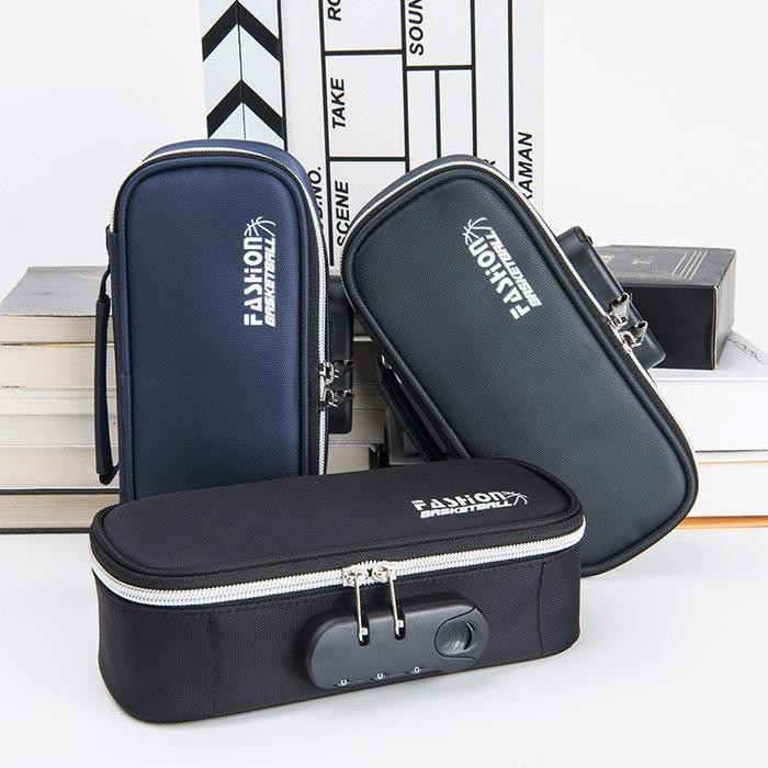 

Tas Pensil ANTI MALING WATERPROOF AIR Pouch Compact Ziper Pen Case Tempat Pulpen Kotak Pencil
