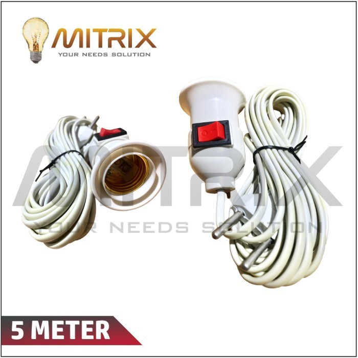 (Expert) Fitting Lampu Gantung Kabel + Saklar