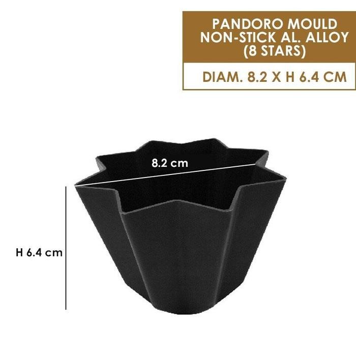 

Flowery Cetakan Loyang Pandoro Anti-Lengket Gratis Ongkir