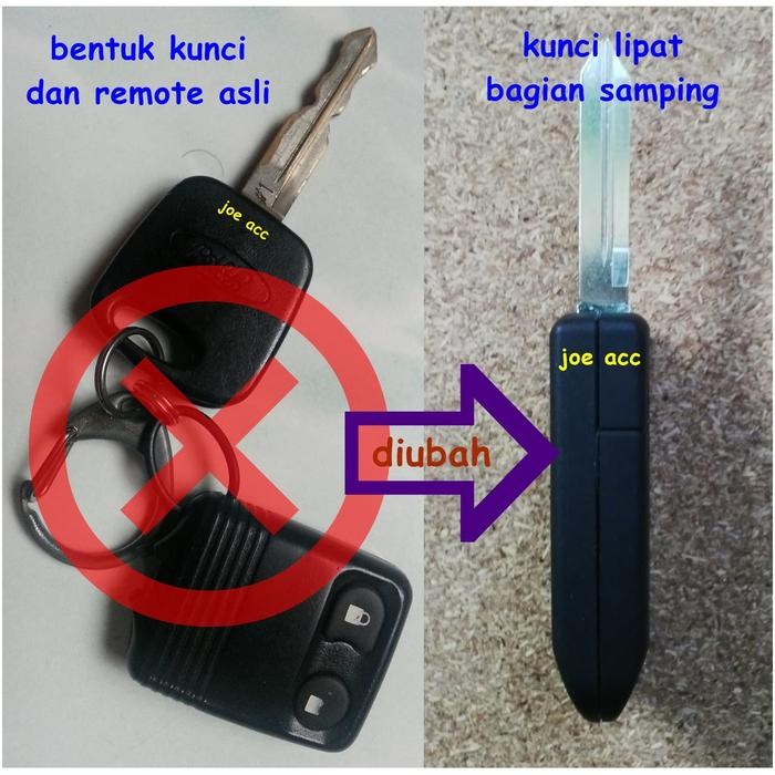 CASING KUNCI LIPAT FLIP KEY FORD ESCAPE