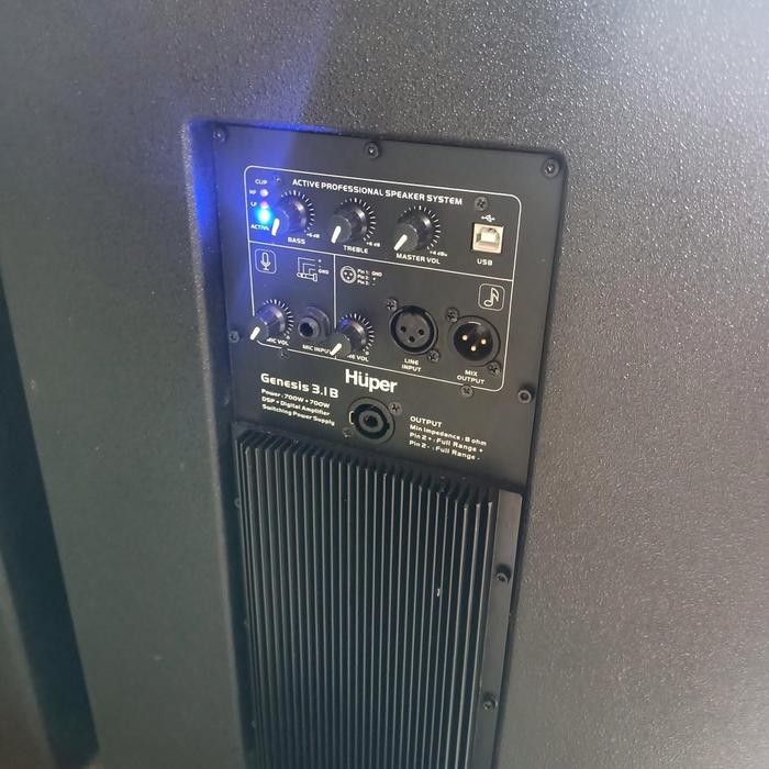 Huper Genesis 3.1 Speaker Satelite Colum Huper Genesis 3.1 Hitam