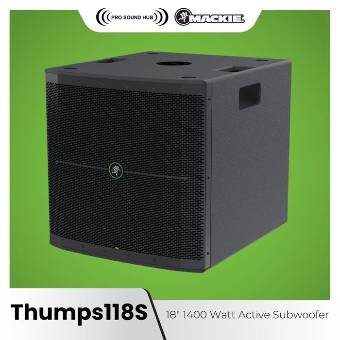 Mackie Thump118S Thump 118S 118 Active Subwoofer Aktif 18" Sub