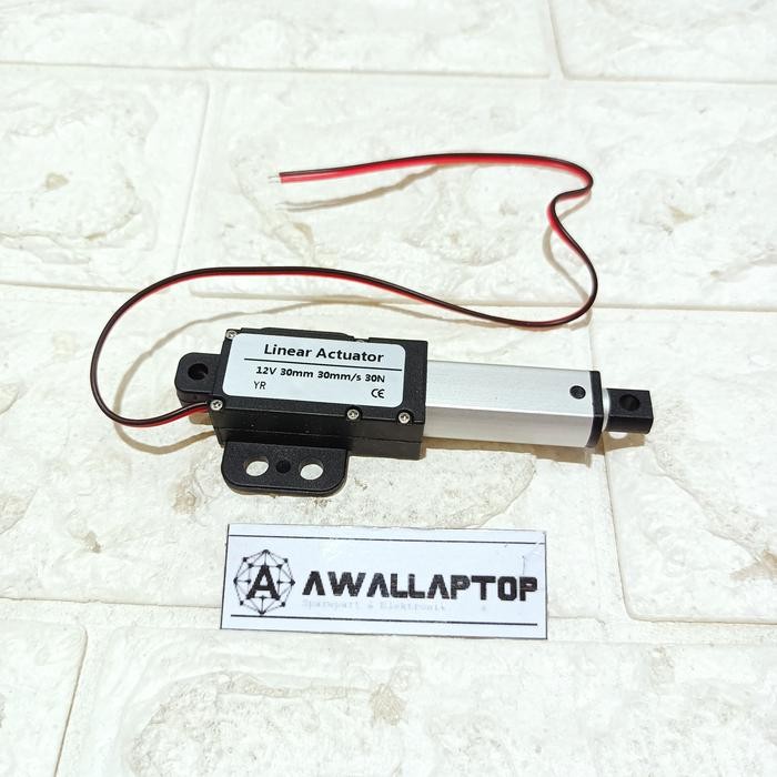 Mini Linear Actuator 30Mm 12V Dc 30N Mini Aktuator