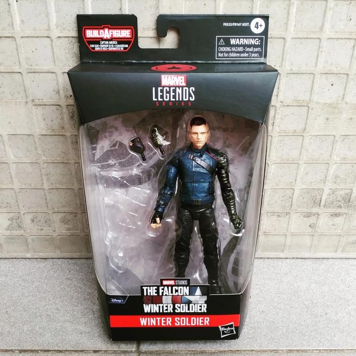 HASBRO MARVEL LEGENDS DISNEY+ WINTER SOLDIER BUCKY BARNES TANPA BAF
