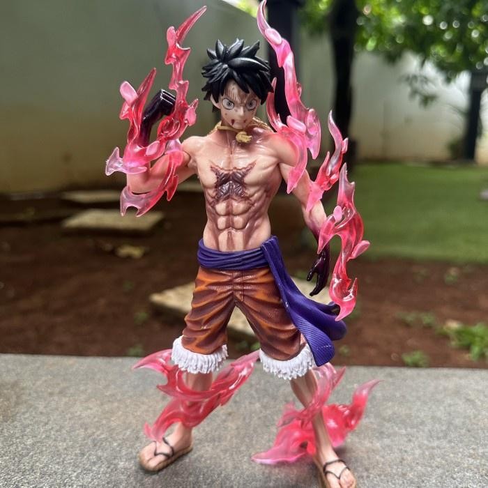 Action Figure Luffy Wano Manga Dimension One Piece TH Studio