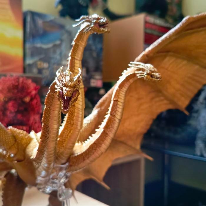 GHIDORAH HIYA TOYS KING GHIDORAH GRAVITY BEAM ORIGINAL
