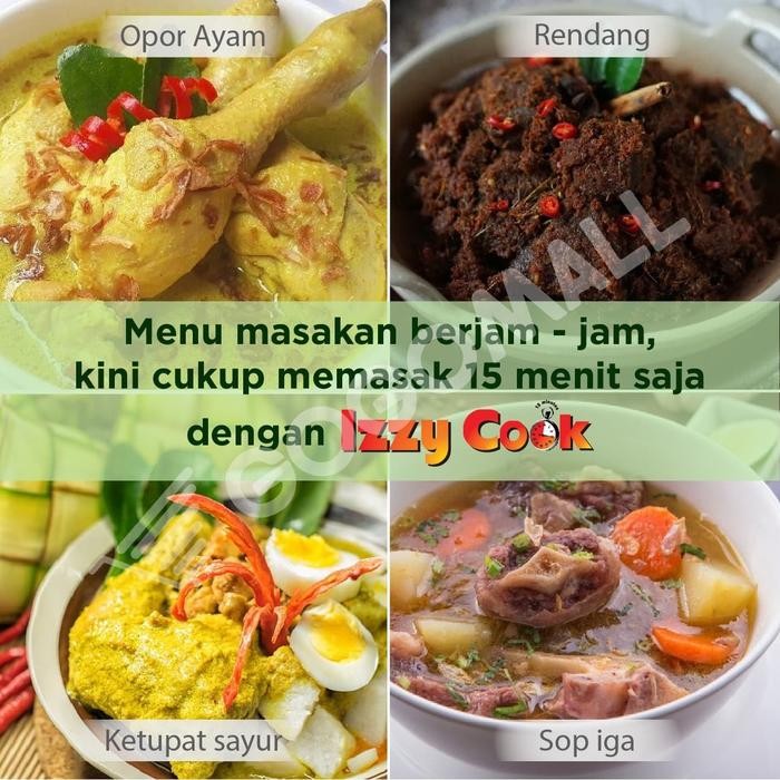 IZZY COOK MEMASAK HEMAT GAS & LISTRIK HINGGA 80%