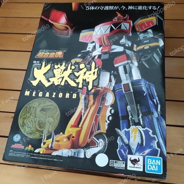 Bandai Soul Of Chogokin SOC GX 72 Daizyujin / Megazord - Kyoryu Sentai Zyuranger / Mighty Morphin