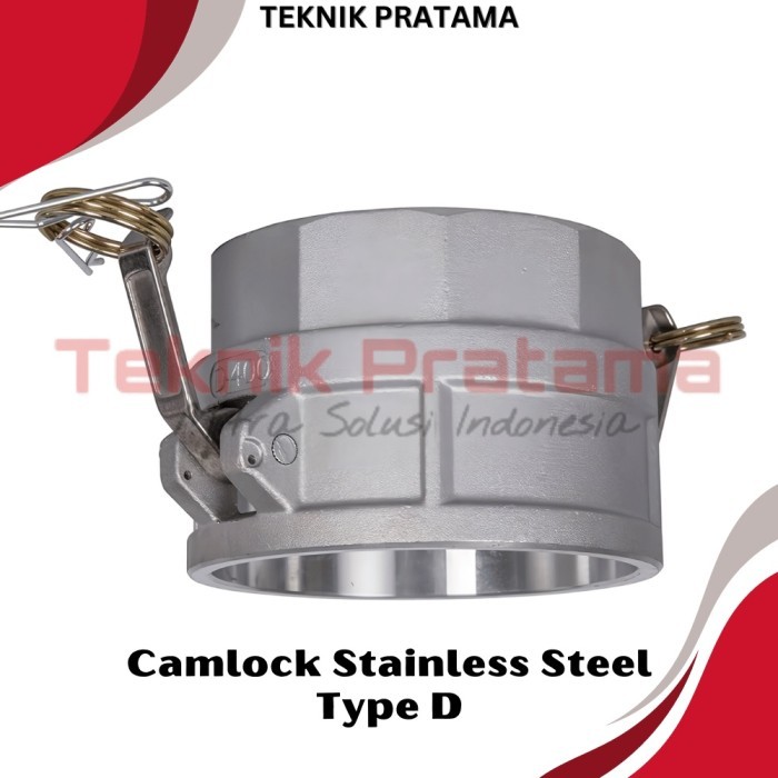 2" CAMLOCK STAINLESS STEEL 316 TYPE D / CAMLOCK SS316 2" D 200