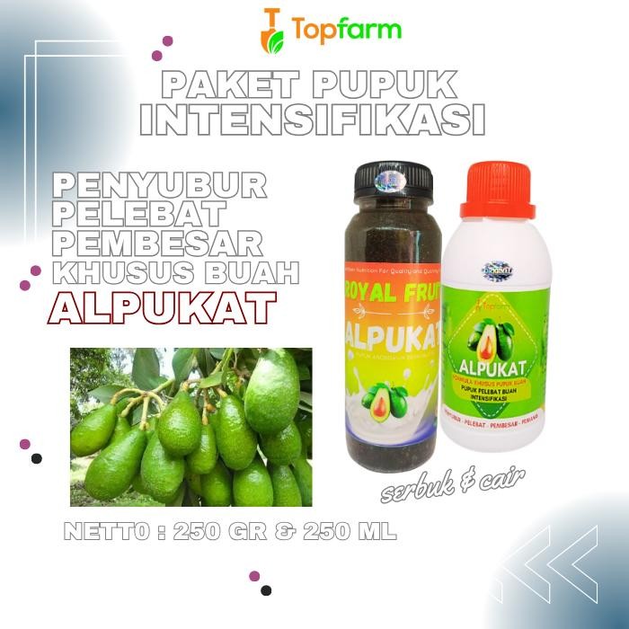 Pupuk Alpukat / Pupuk Pohon Alpukat Berbuah Lebat / Pupuk Serbuk Tanaman Alpukat / Pupuk Cair