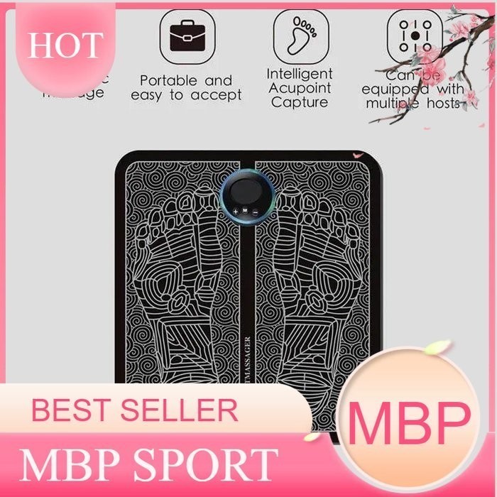 [Speeds Living] Ems Foot Massager Pad Alat Pijat Kaki Akupuntur Kaki Elektrik Recharge