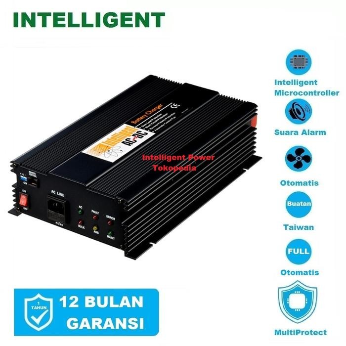 CHARGER AKI MOBIL MOTOR OTOMATIS CAS AKI AD30A24V INTELLIGENT TAIWAN KUALITAS TERBAIK