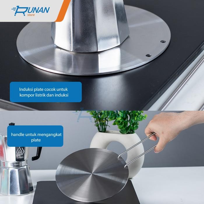 Induction Plate Adapter Kompor Induksi Penghantar Panas Konverter Plat