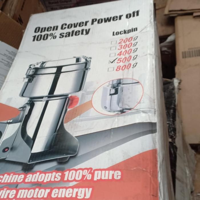 Fomac Mesin Penggiling Tepung Lada Jamu Bahan Kering Biji2An Fct-Z500 #Gratisongkir #Sale #Discount