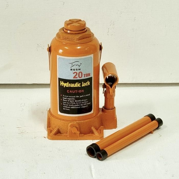 Dongkrak Mobil Model Botol Rush Oren 3 Ton/5 Ton/10 Ton/20 Ton/50 Ton