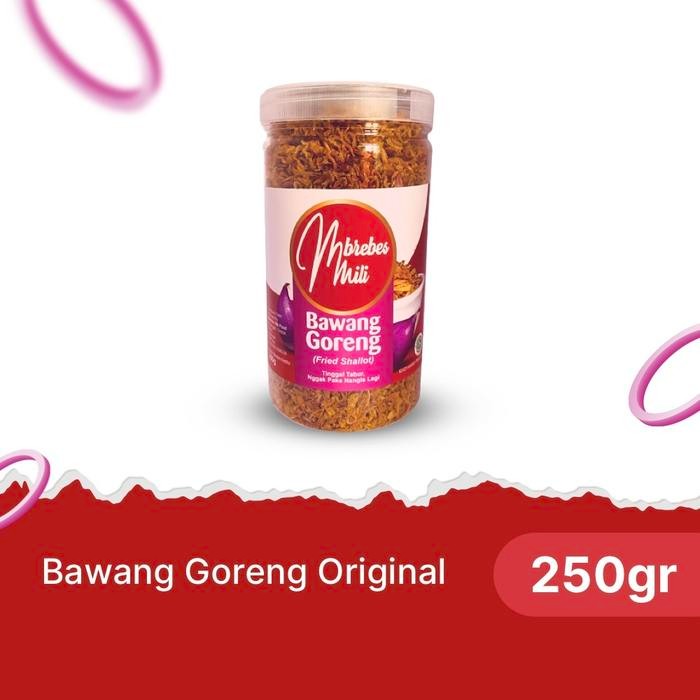 

New Bawang Goreng Original mBrebes Mili 250g
