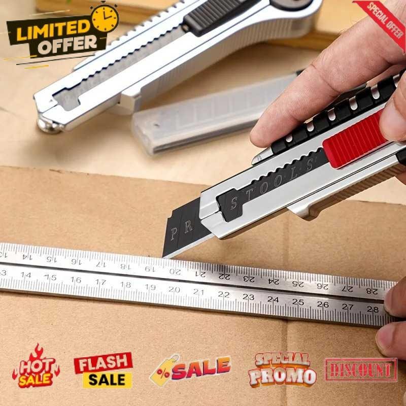 

Termurah Januel Pisau Cutter Pemotong Kertas SK5 Blades With 5PCS Blades - Jn57 Diskon