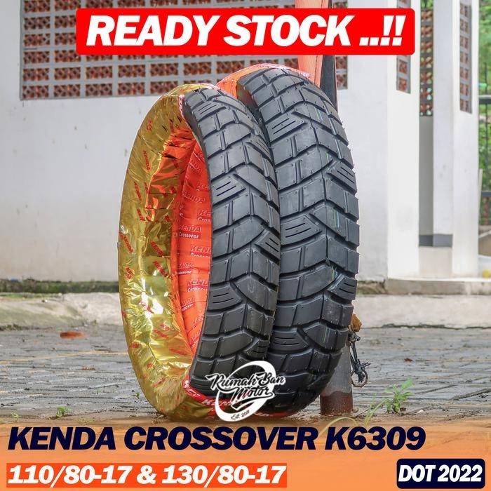 KENDA K6309 110/80-17 130/80-17 Ban Dual Purpose CB150R Vixion