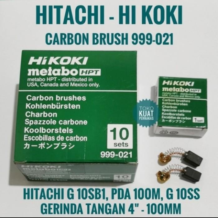Expert carbon brush gerinda - HITACHI CB - 999 021 ORIGINAL SURABAYA
