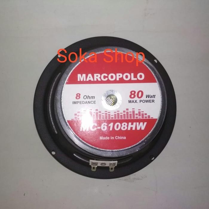 Speaker Marcopolo 6" Mc-6108Hw Hrga 1 Pcs